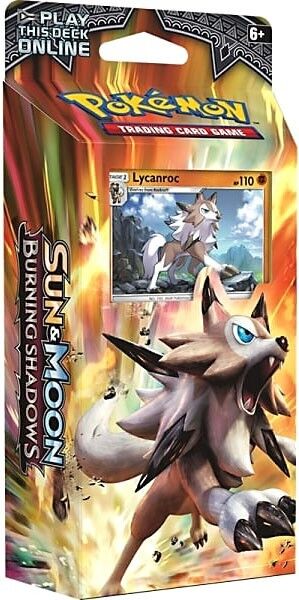 Pokémon TCG Sun & Moon Burning Shadows Theme Decks - Lycanroc - EN